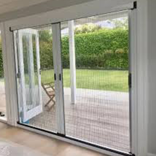 Installed Fiber Insect Screen